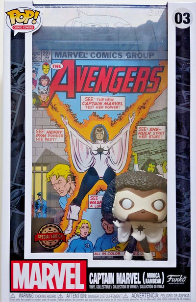 POP! 03 Comic Covers Captain Marvel